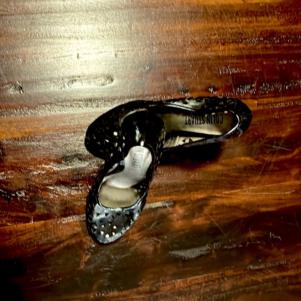 Colin Stuart black cut up shoe